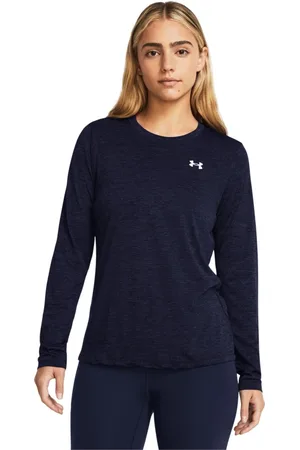 Under Armour Top, Dame, Blå, XL, Hurtigtørrende Træningsvæsentlig