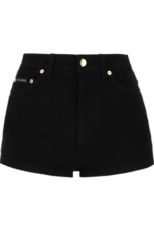 Dolce & Gabbana Shorts, Dame, Sort, XS, Denim, Afslappede Denim Shorts til Kvinder