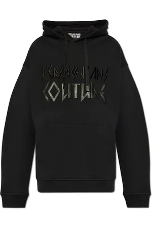 VERSACE Sweathshirts & Hoodies, Herre, Sort, S, Bomuld, Hættetrøje