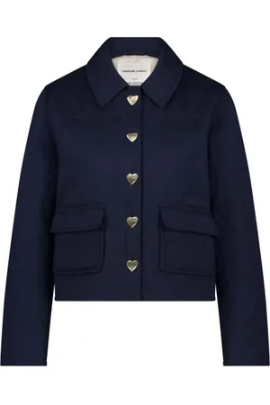 Fabienne Chapot Jakke, Dame, Blå, XS, Bomuld, Jackie Padded Jacket