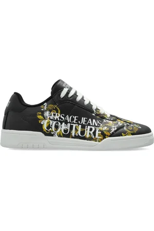 VERSACE Sko, Herre, Sort, 43 EU, Sneakers Brooklyn