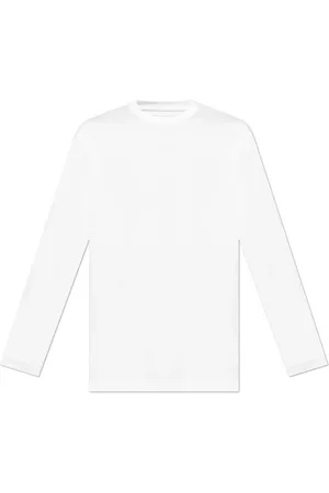 Y-3 Top, Herre, Hvid, XL, Bomuld, Langærmet T-shirt