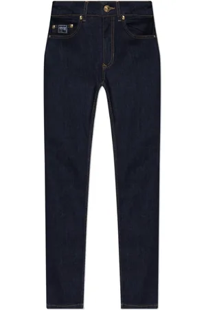 VERSACE Jeans, Herre, Blå, W29, Uld, Smalle jeans