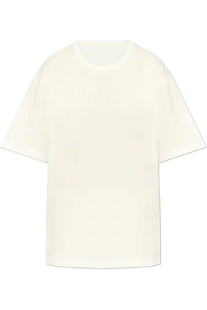 Y-3 Top, Dame, Hvid, L, Bomuld, T-shirt med print