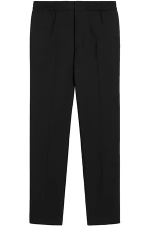 Ami Bukser, Herre, Sort, XL, Uld, Uld Straight-Cut Bukser