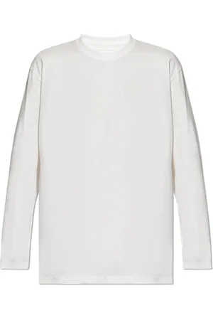 Y-3 Top, Herre, Hvid, XL, Bomuld, Langærmet T-shirt