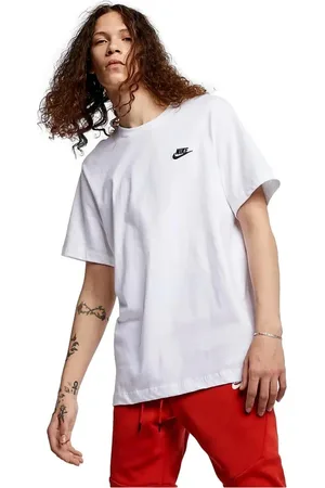 Nike Top, Herre, Hvid, L, Bomuld, Club Sports T-shirt
