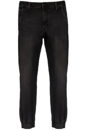 GAS Jeans, Herre, Sort, W36, Bomuld, Herre Jogger Bukser Teo Gym
