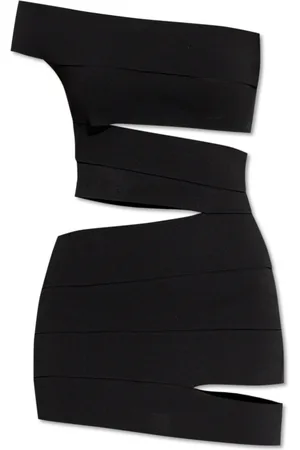 Dsquared2 Kjole, Dame, Sort, XS, Kjole med slidser