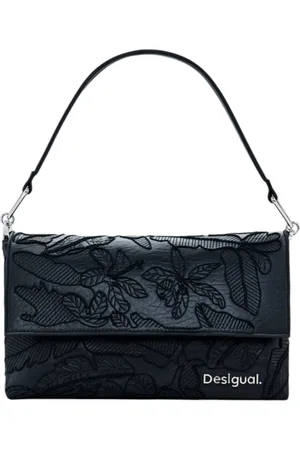 Desigual Taske, Dame, Sort, ONE SIZE, Forår/Sommer Kvinders Mellemstore Tasker Kollektion
