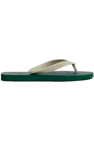 Tommy Hilfiger Sko, Herre, Grøn, 45 EU, Herre Sandaler Åben Tå Ensfarvet