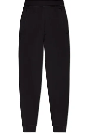Dsquared2 Bukser, Herre, Sort, XL, Bomuld, Sweatpants med logo