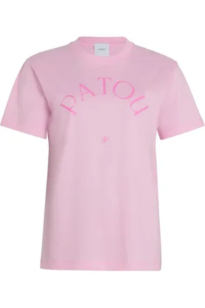 Patou Top, Dame, Lyserød, L, Lyserød Crew Neck Top