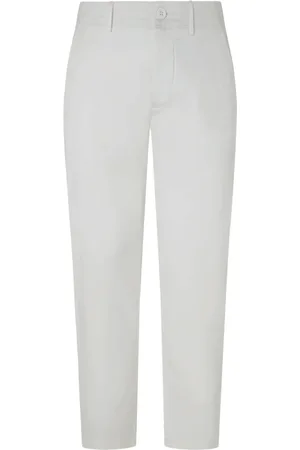 Pepe Jeans Bukser, Dame, Hvid, W34 L32, Bomuld, Slim Fit Chino Bukser Bomuldspoplin