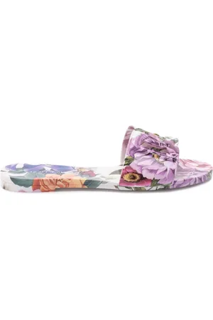 Dolce & Gabbana Sko, Dame, Flerfarvet, 36 EU, Uld, Stilfulde Sandaler til Kvinder