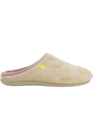Gioseppo Sko, Dame, , 40 EU, Uld, Furry Slippers med Kontrast Trim