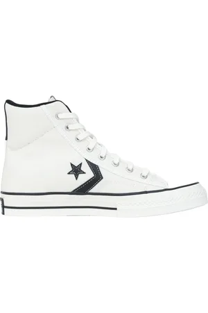 Converse Sko, Herre, Hvid, 39 EU, Høje Sneakers Forår Sommer Stil