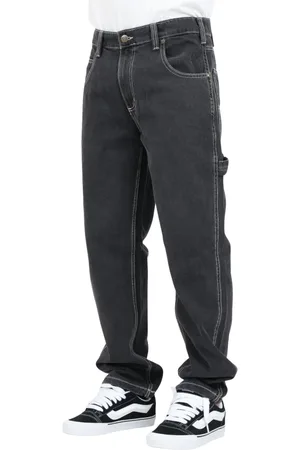 Dickies Jeans, Herre, Sort, W31, Denim, Cargo Jeans Garyville i sort denim