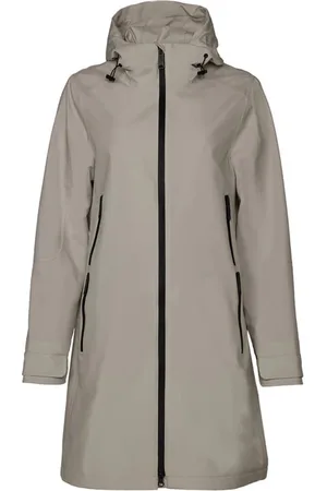 Danwear Jakke, Dame, , 7XL, Uld, Stilfuld regnfrakke til kvinder