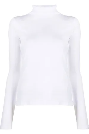 Vince Strik, Dame, Hvid, XS, Klassisk Turtleneck Sweater