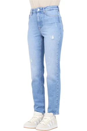 ONLY Jeans, Dame, Blå, W28, Denim, Lys Blå Slim Fit Denim Jeans