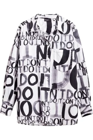 Desigual Bluser & Skjorter, Dame, Flerfarvet, XS, Bomuld, Langærmede skjorter forår/sommer kollektion