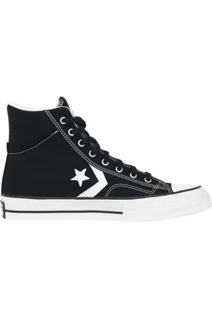 Converse Sko, Herre, Sort, 42 1/2 EU, Høje Sneakers Star Player 76 Sort