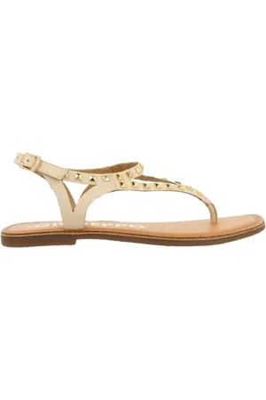 Gioseppo Sko, Dame, , 36 EU, Uld, Flade damesandaler med nitter