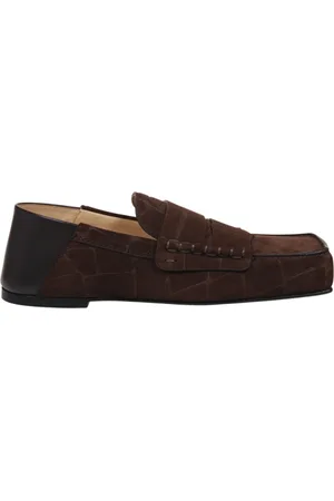 Jacquemus Sko, Dame, Brun, 39 EU, Mørkebrune firkantede loafers