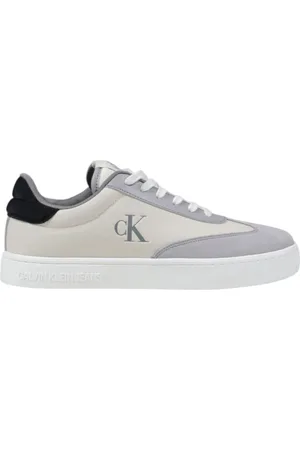 Calvin Klein Sko, Herre, Flerfarvet, 41 EU, Bomuld, Forår/Sommer Herre Sneakers Kollektion