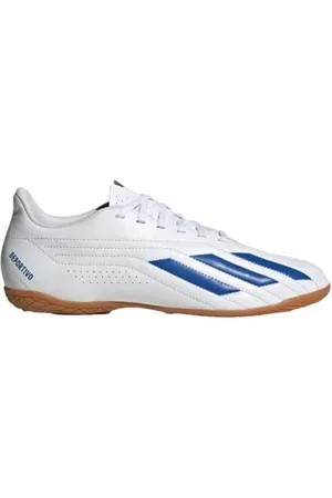 adidas Sport, Herre, Hvid, 46 EU, Læder, Indendørs Fodboldsko Deportivo II