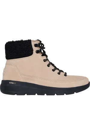 Skechers Sko, Dame, , 40 EU, Uld, Varme vinterstøvler On-the-GO Glacial Ultra