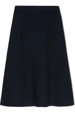 Elena Miro Nederdel, Dame, Blå, M, Flared Striknederdel