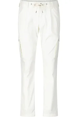 HERNO Bukser, Herre, Hvid, XL, Bomuld, Cargo Chino Bukser