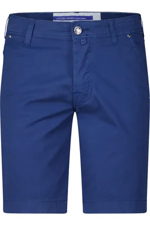 Jacob Cohen Shorts, Herre, Blå, W31, Klassiske Bermuda Shorts