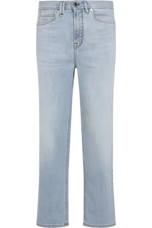 BRIONI Jeans, Herre, Blå, W31, Bomuld, Blå Bukser Elegant Stil