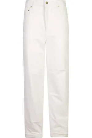 Golden Goose Jeans, Dame, Hvid, W30, Uld, Stilfulde denim jeans