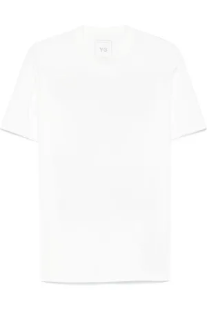 Y-3 Top, Herre, Hvid, M, Bomuld, Hvid T-shirt
