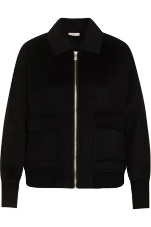 Liu Jo Jakke, Dame, Sort, L, Uld, Uld Overgangsjakke