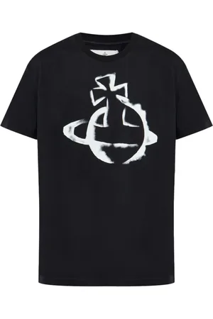 Vivienne Westwood Top, Herre, Sort, XL, Sort Crew Neck T-shirt