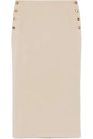Moschino Nederdel, Dame, , S, Knappelukning Lommebukser
