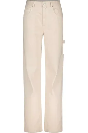 Isabel Marant Jeans, Dame, , M, Cargo Wide Leg Jeans med Lommer
