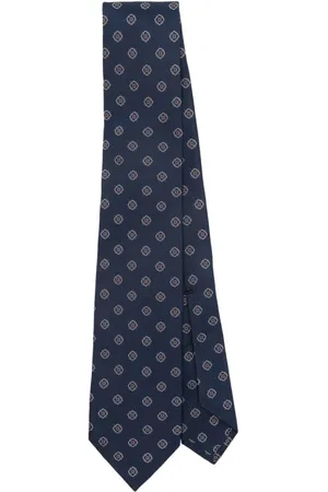 BARBA Tilbehør, Herre, Blå, ONE SIZE, Uld, Klassisk TIE til et stilfuldt look