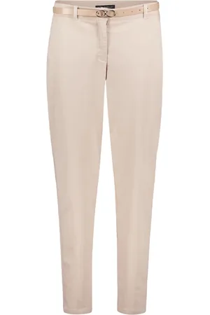 Betty Barclay Bukser, Dame, , XL, Uld, Afslappet pasform Chino-bukser