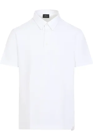 BRIONI Top, Herre, Hvid, XL, Bomuld, Hvid T-shirt Herremode