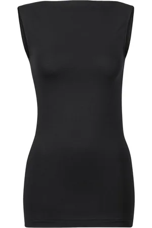 Wolford Top, Dame, Sort, L, Sort Ærmeløs Aurora Top