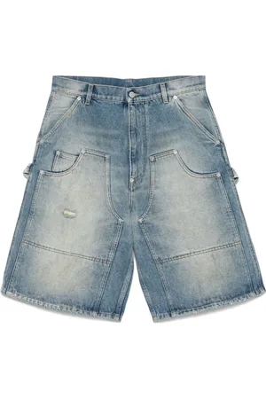 Moschino Shorts, Herre, Blå, L, Denim, Blå Denim Casual Jeans