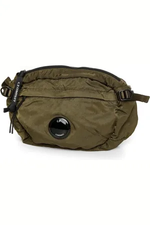 C.P. Company Taske, Herre, Grøn, ONE SIZE, Nylon, Nylon Crossbody Taske med Anti-Drop Behandling