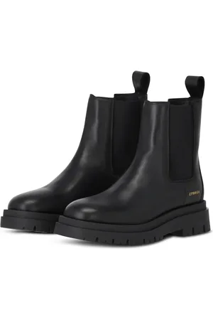 Copenhagen Shoes Sko, Dame, Sort, 41 EU, Læder, Blødt læder Chelsea støvler Elegant look