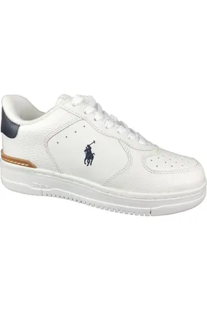 Ralph Lauren Sko, Herre, Hvid, 45 EU, Master CRT Sneaker Sko